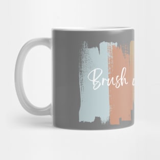 Abstract Brush Strokes Tee Mug